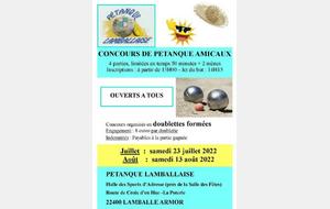 concours doublettes formées